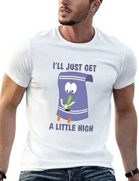 New I'll Just Get A Little High T-Shirt blank t shirts animal print shirt for boys plain black t shirts men - Aliexpress - FashionsVida