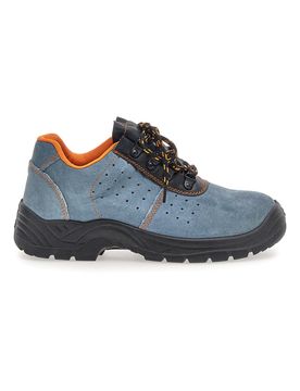 Scarpe antinfortunistiche grigie in pelle 399 S1P SRC 40