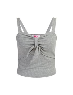 MYMO Top gris moteado