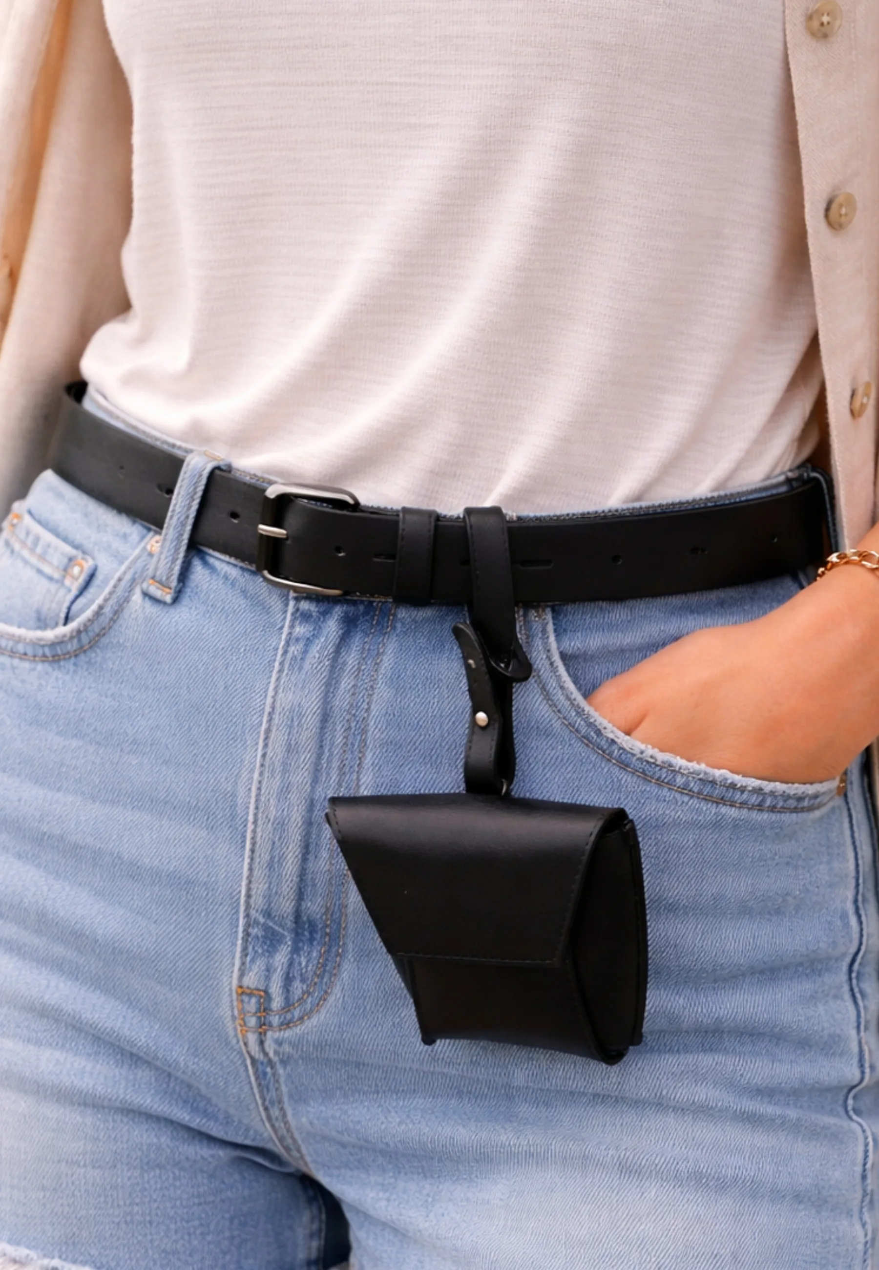 CINTURA Donna PDR CON BORSELLO - PDR - FashionsVida