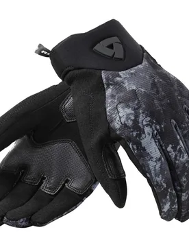 Guanti Moto Tessuto CONTINENT Nero Grigio taglia M - Rev'it - FashionsVida