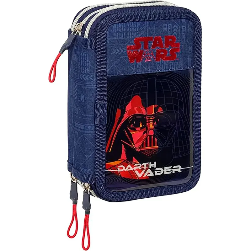 Astuccio Triple Star Wars 37 Unità Multicolor One Size