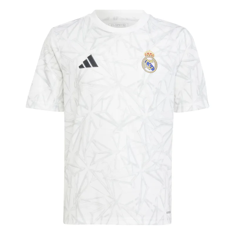 Aufwärmtrikot für Kinder Real Madrid 2024/25 - Blanc - unisex - Size: 13/14 ans
