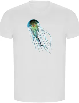 Maglietta A Maniche Corte Jellyfish Eco - Kruskis - FashionsVida
