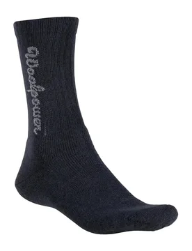Merino Socken Classic Logo 400 - Pine Green / 40-44 Pine Green adult - Woolpower - FashionsVida