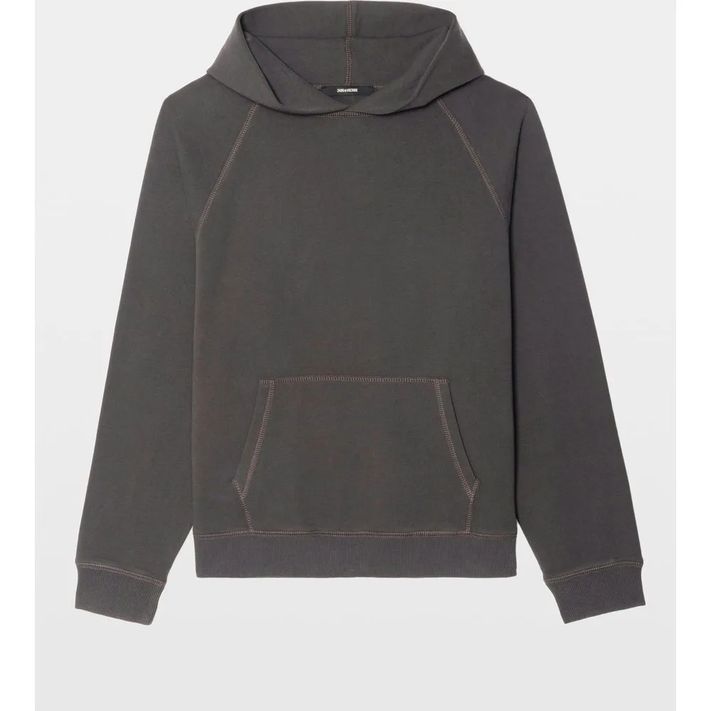 Zadig & Voltaire - Sudadera con capucha de hombre con bordado y parche - Zadig & Voltaire - FashionsVida