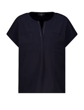 Blusenshirt dunkelblau 36 damen