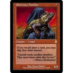 Obstinate Familiar (foil) Odyssey