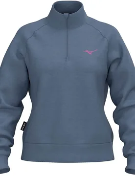 Felpa Con Mezza Zip Athletic Wild Wind S - Mizuno - FashionsVida