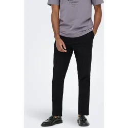 Only & Sons - Pantalón de hombre tapered fit. Compuesto de algodón y elastano
