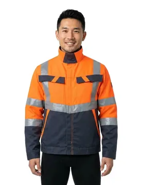 Veste Safe Light 15909 Hi-Vis Orange / Dark Navy 4XL