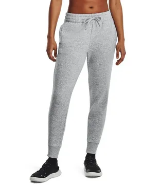 Joggers Rival Fleece Mod Gray Light Heather 011 / White 100 XS