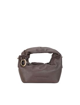 Ledertasche - Mini Bag GRETA NANO SILKY braun damen