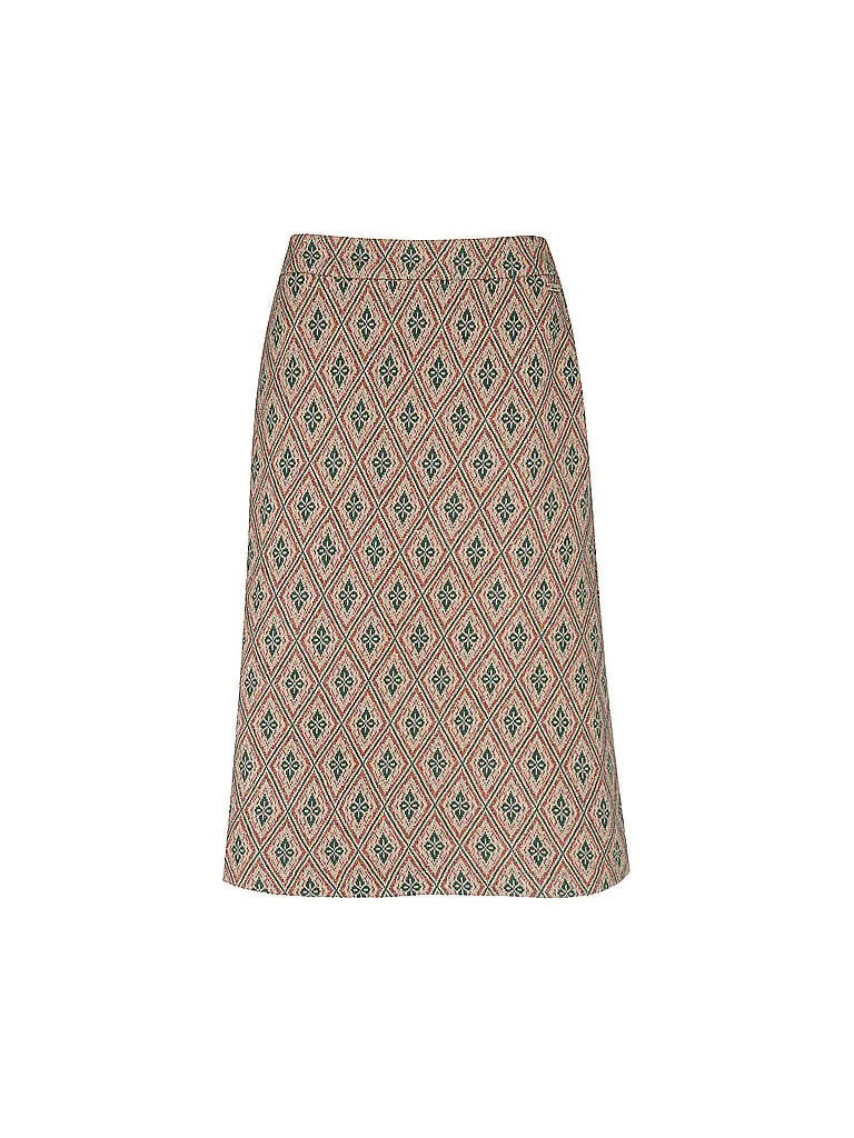 Trachtenrock LUMABELINDA hellbraun 40 damen - LUIS TRENKER - FashionsVida