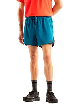 Pantaloni Corti Rc Essential 5´´ Blue STS XS - New Balance - FashionsVida