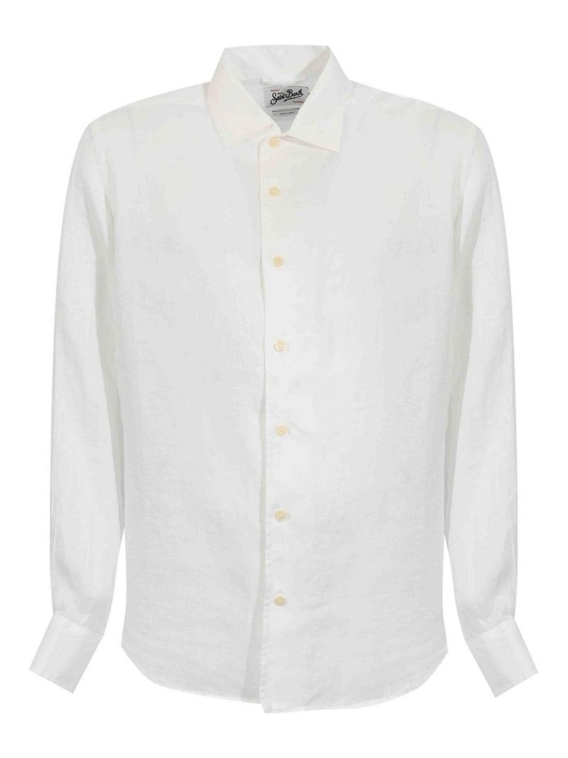 Camicia Raphael In Lino White