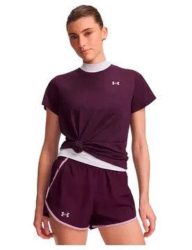 T-shirt à Manches Courtes Tech Pixelate Purple / Mauve Pink S - Under armour - FashionsVida