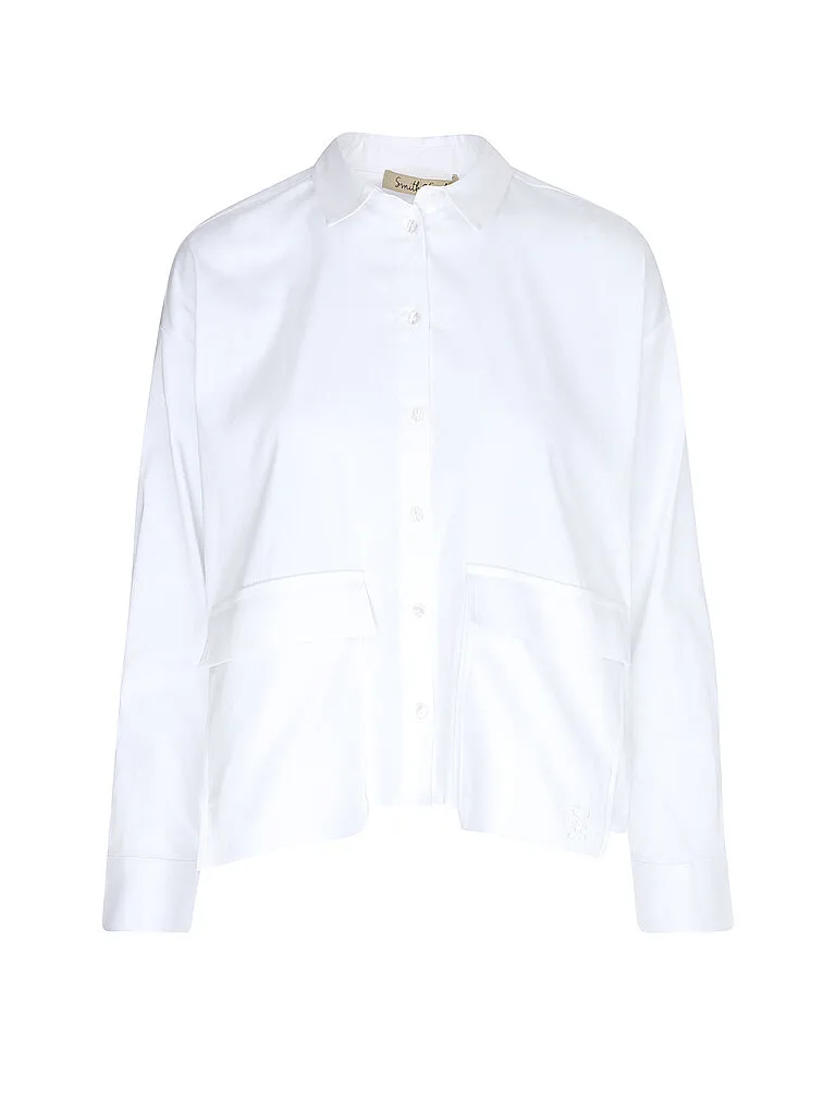 Blusa camisera blanco XL - Smith&soul - FashionsVida