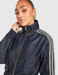 Adidas FIREBIRD DENIM ORIGINALS JACKE - Damen, Blau - female - Size: M