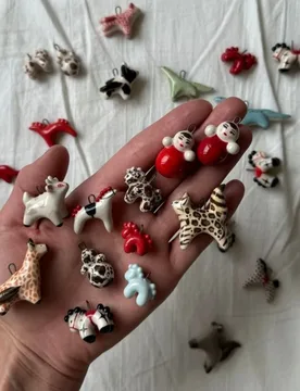 Fashion Cute DIY Animal Series Dinosaur Horse Cat Dog Pendant Bracelet Necklace Stainless Steel Printed Jewelry Accessories - Aliexpress - FashionsVida