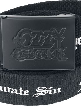 Gürtel - Logo - schwarz - EMP exklusives Merchandise! - Unisex - unisex