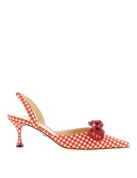 Slingback con doppio fiocco