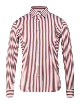 Hemd Herren Ziegelrot 38 Herren