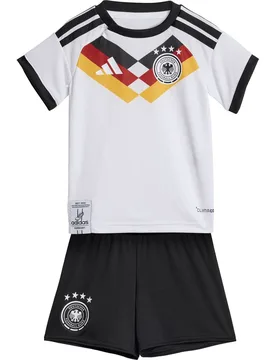 Germany 26 Home Baby Kit Kinder Trainingsbekleidung, weiß 74 - Adidas - FashionsVida