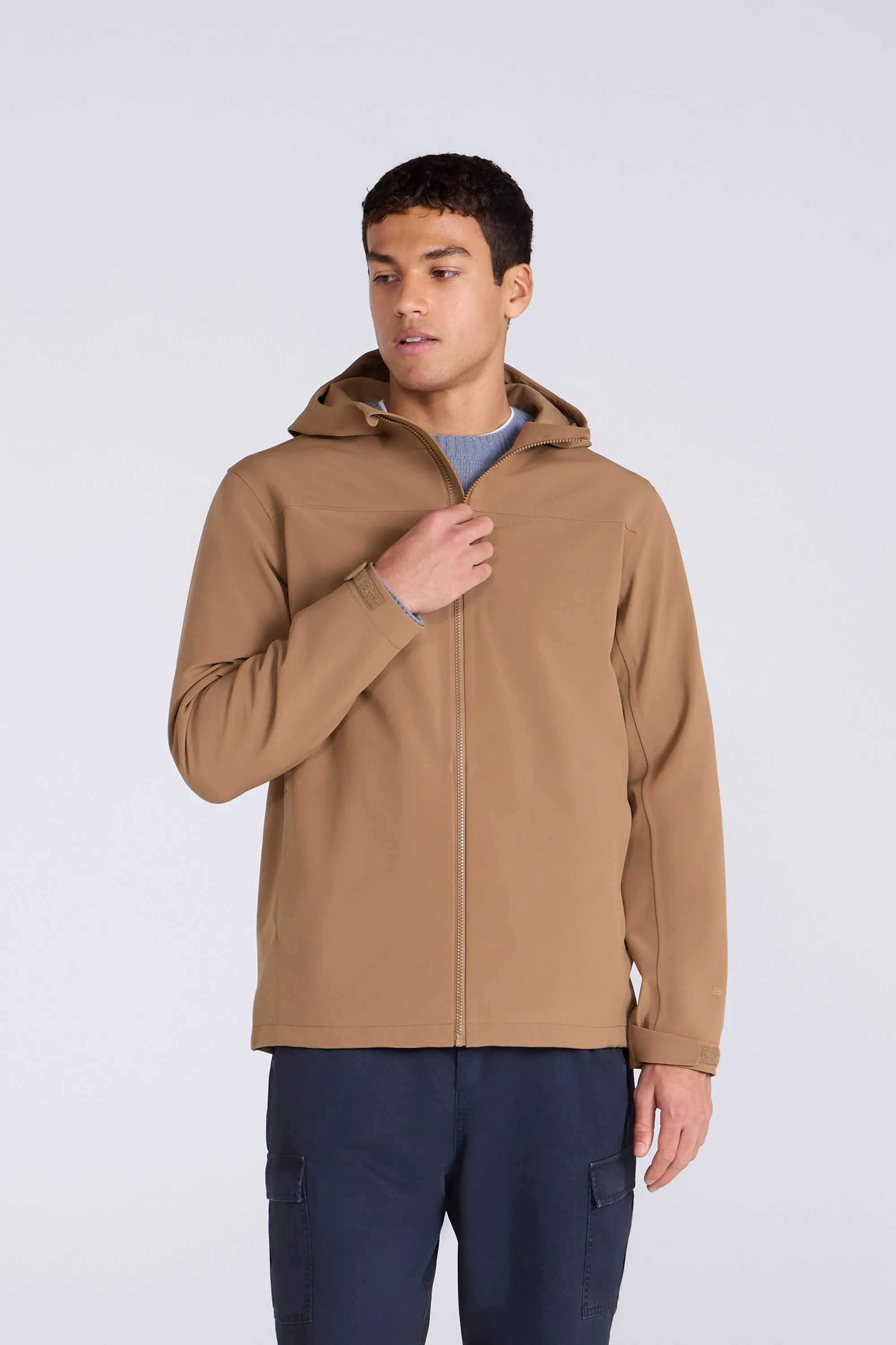 Otto Mens Softshell Jacket - Orange - Animal - FashionsVida