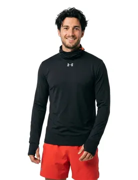 Felpa Con Cappuccio Velociti Cw Layer Black / Reflective XL