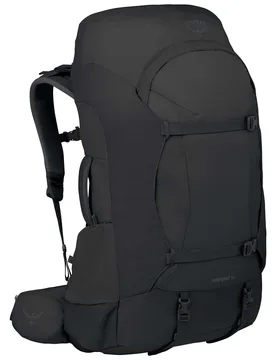 Sac de trekking - Farpoint Trek 55 Black en Nylon - Noir - Osprey - FashionsVida
