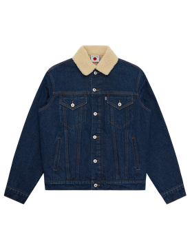 Running Dog Sherpa Trucker Jacket