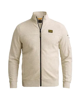 Sudadera con cremallera beige S - PME Legend - FashionsVida