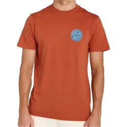 Streamline camiseta manga corta hombre Marron (L)