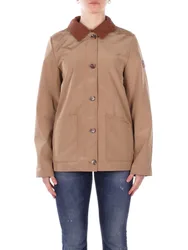 Donna giubbotto 297p10884 001 bnd sh jt sb unlined coat tan