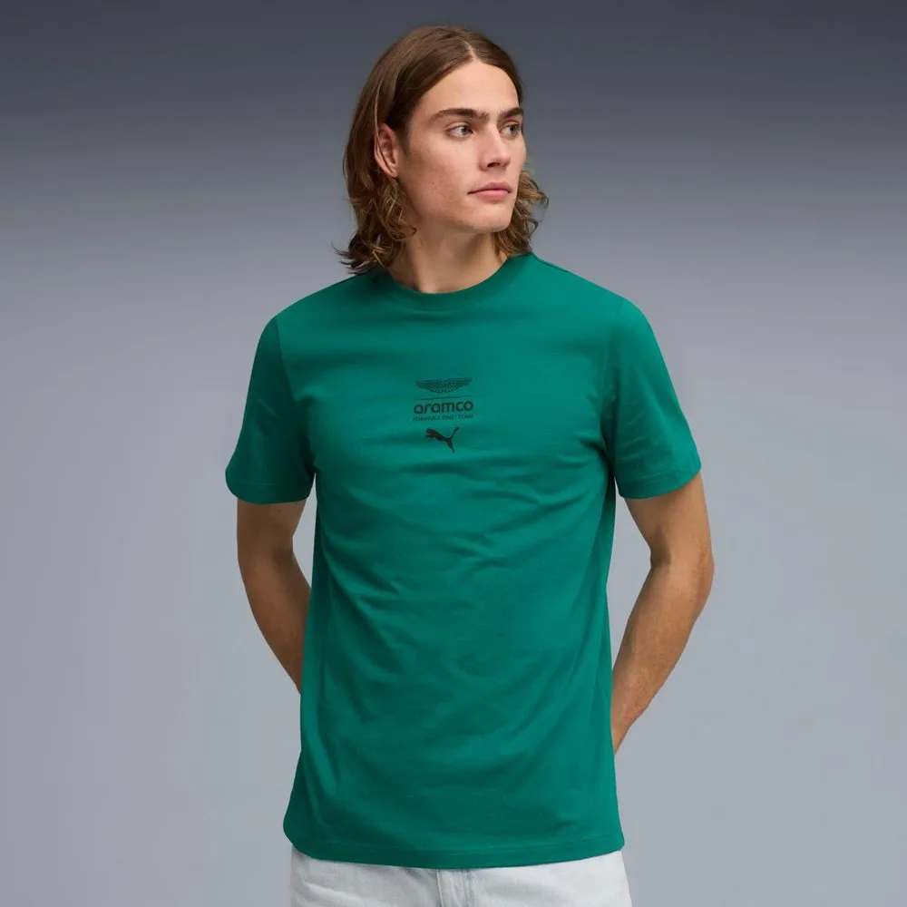 Camiseta Casual de Hombre AMF1 Essential Logo 1 - Puma - FashionsVida