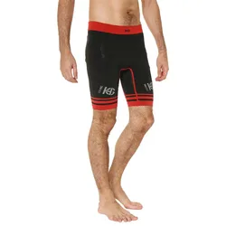 Dales Pocket Short Leggings Black / Red M Men