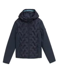 Chaqueta acolchada azul oscuro L