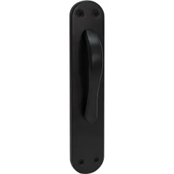 Asa Corta con Placa para Puertas Interior de Paso 242 x 45 x 45 mm