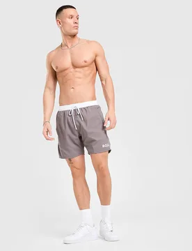 Mens Costume da bagno Starfish - Grigio, grigio grigio Uomo taglia XL - BOSS - FashionsVida