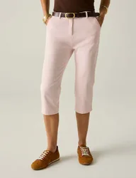 Cotton Rich Bayletta Capri Shorts Pink female