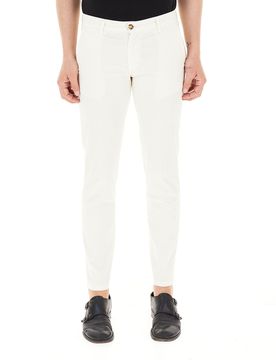 QB24 Pantalone in cotone PANNA 54