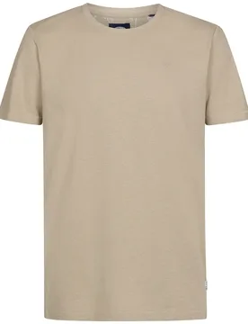 Maglietta A Maniche Corte M-1060-tsr630 Light Tan M - Petrol industries - FashionsVida
