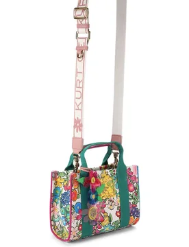 Shopper tote con motivos florales - Kurt Geiger - FashionsVida