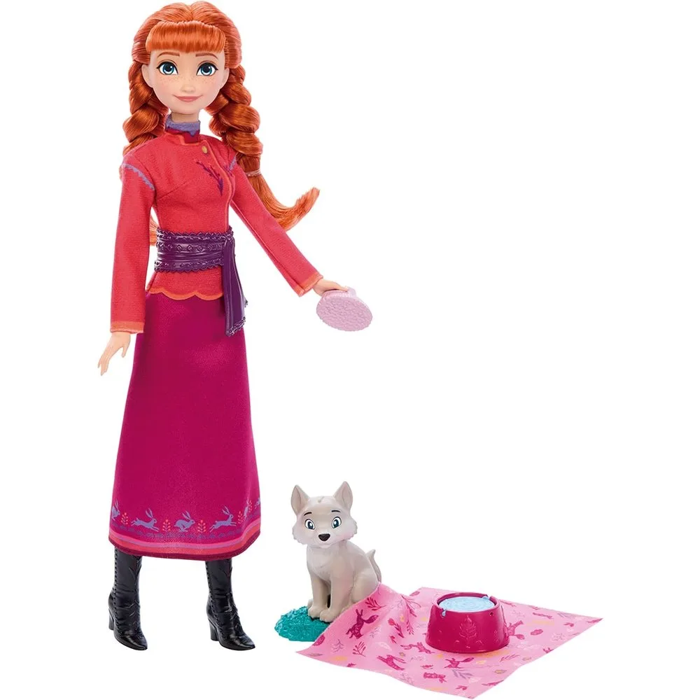 Disney Muñeca Anna con zorrito Mattel - frozen - FashionsVida