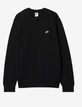 Sweat Crew Club noir/bleu xs