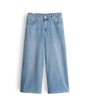Jeans Wide Leg 7/8 MINAH AIRY hellblau 36/L26 damen