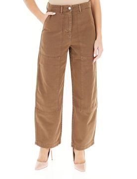 Pantalone in cotone MARRONE XS