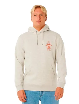 Sweat à Capuche Search Icon Light Grey Marle M