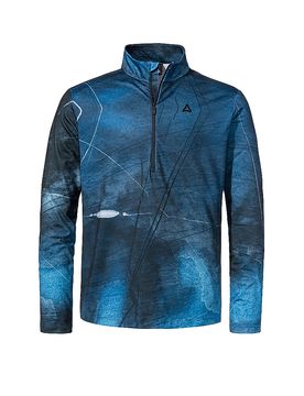 Camiseta interior con cremallera para hombre x Tom Hegen azul oscuro 54